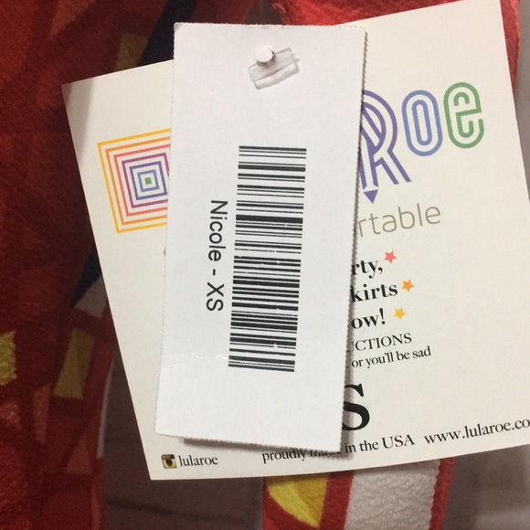 LulaRoe Nicole Dress NWT Size - Picture 8 of 8